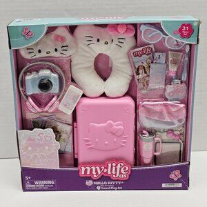 New Hello Kitty 50th Anniversary American Girl Doll Travel Play My Life Set